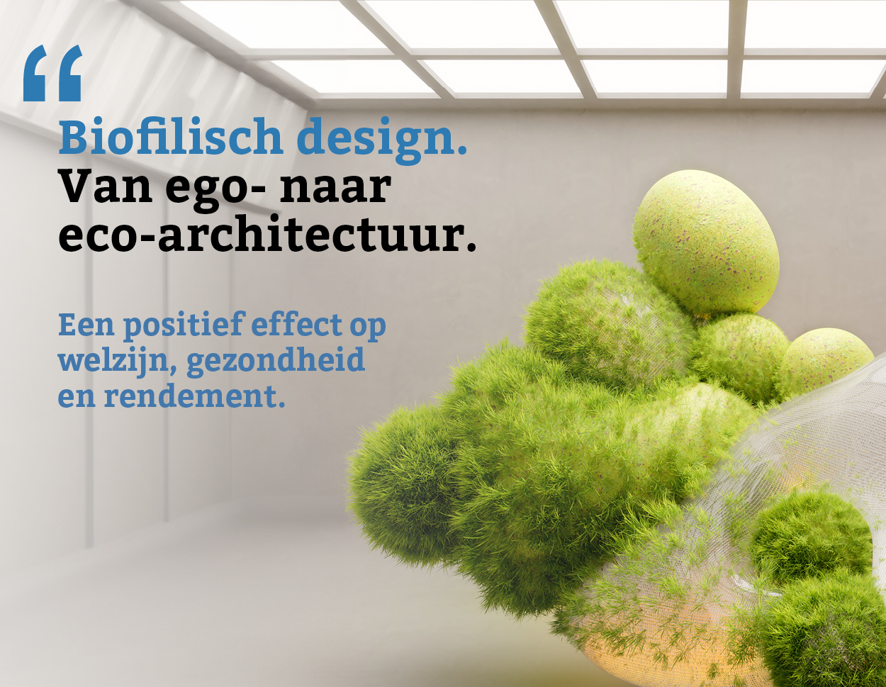 Teaser biofilisch design