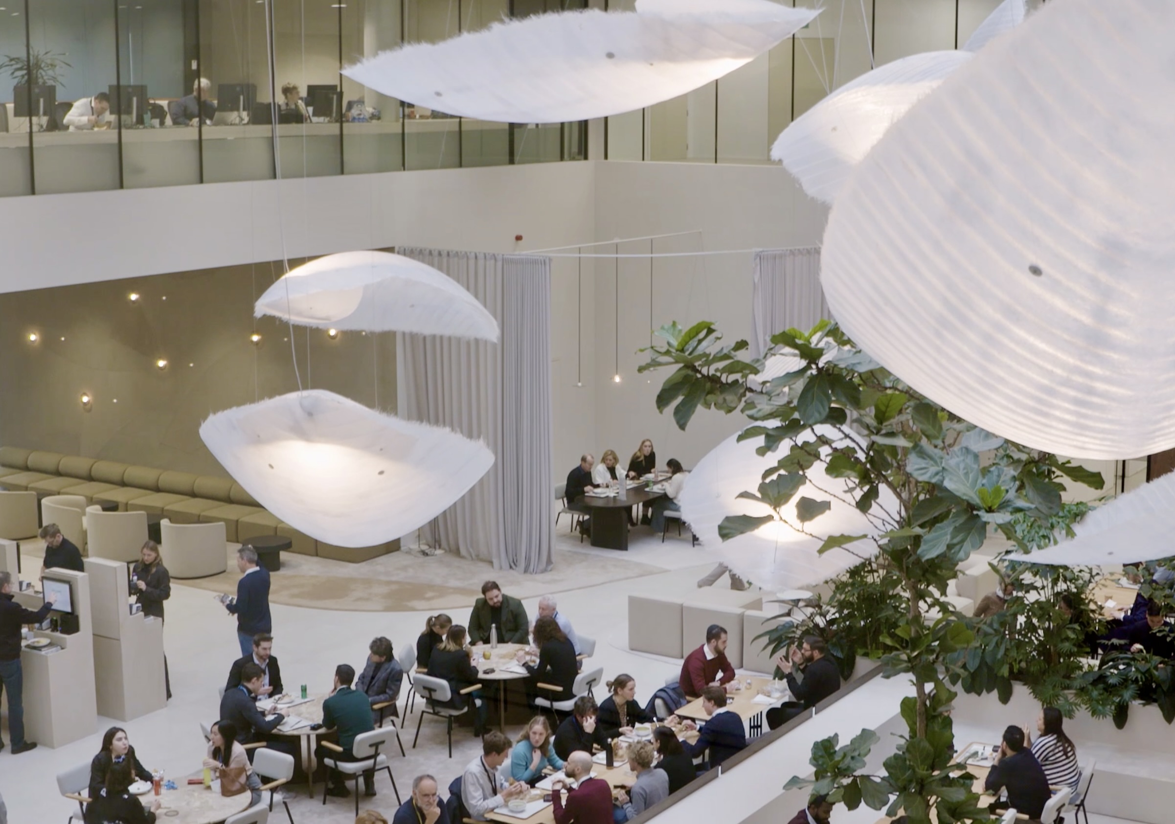 Atrium in Onyx gebouw